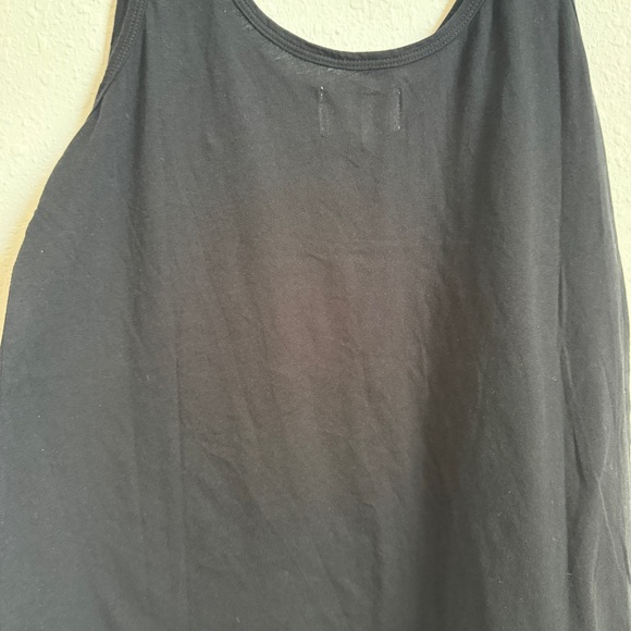 NWT size L Black Sleeveless Scoop Neck Tank Top - MATE the Label - Picture 6 of 9